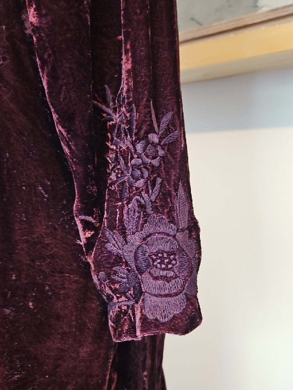 Coldwater Creek Velvet Jacket in Plum - Picture 3 of 6